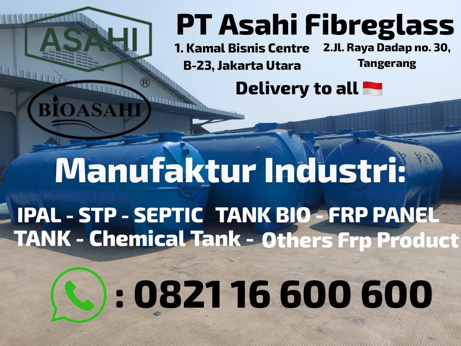 Studi Kasus IPAL Sukses PT ASAHI FIBREGLASS